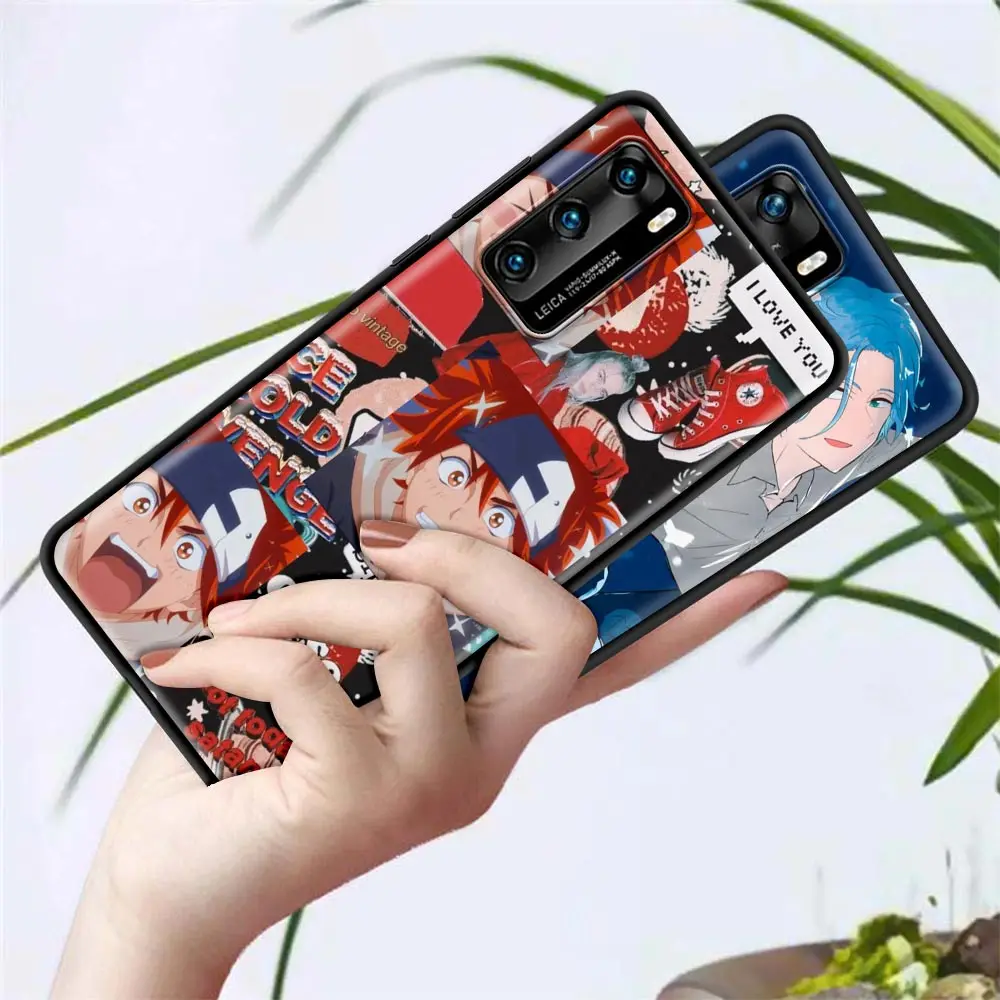 Sk8 Infinity Anime Mielas Telefoną Atveju Huawei P Smart Z P10 30 Lite 2018 P20 P40 Pro Plus P Smart 2019 Padengti Minkšta Coque Krepšys