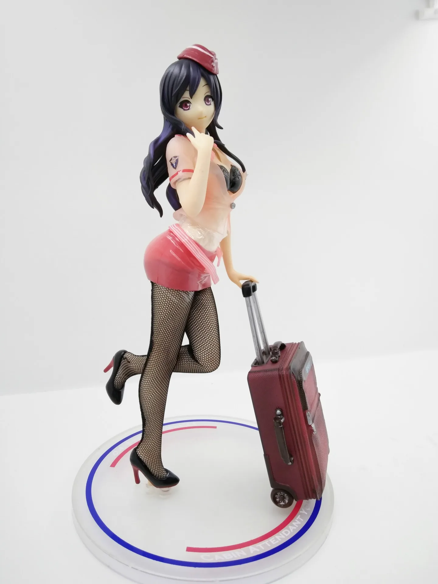 26cm SAINT Twilight Lechery CA oro Linijų keleivių Salono Palydovas Yoko Vienodas Seksualios merginos Anime PVC Veiksmų Skaičiai žaislai Anime pav Žaislai